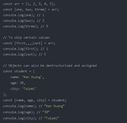 JavaScript 從 ES6 到 ES12的基礎(chǔ)框架知識(shí)5